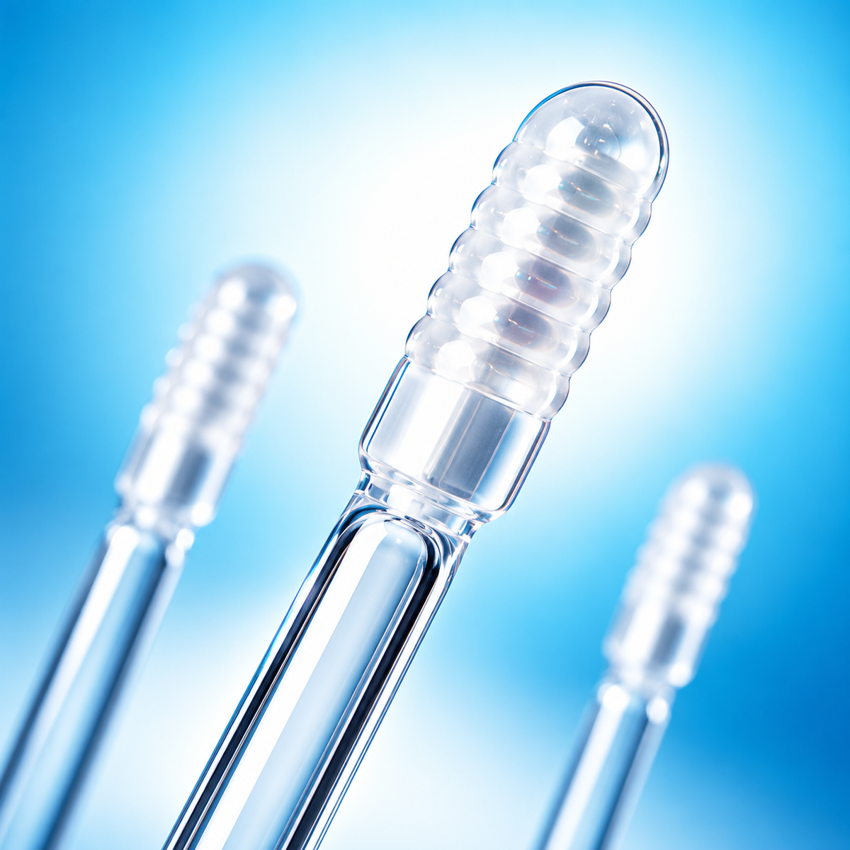 Close-up of the rounded Earvella Soft-Grip tip